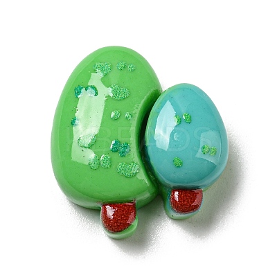 Autumn Opaque Resin Plant Decoden Cabochons CRES-I029-05B-1