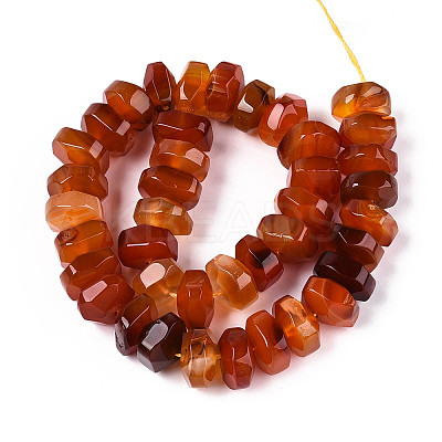 Natural Agate Beads Strands G-N356-01A-10-1