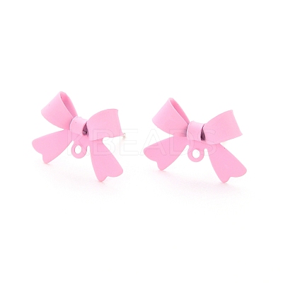 Alloy Stud Earring Findings EJEW-J102-08D-1