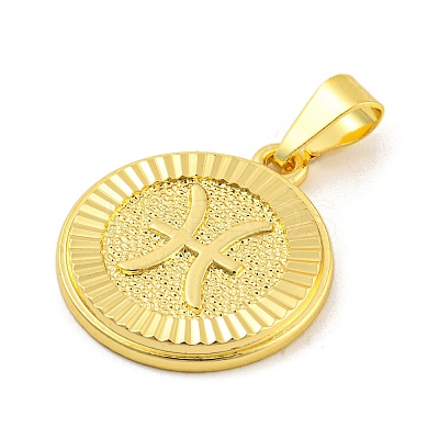 Brass Pendants KK-P263-14G-02-1