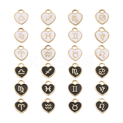 Alloy Enamel Charms ENAM-TA0001-20-1