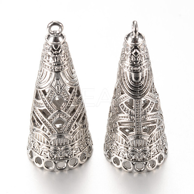 Alloy Pendant Bails PALLOY-S090-04P-LF-1