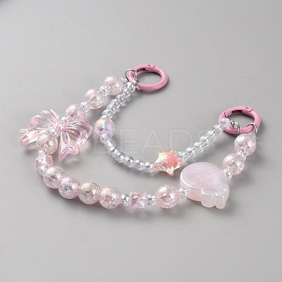 Lollipop Bowknot Acrylic Pendant Decorations DIY-WH20031-024C-1