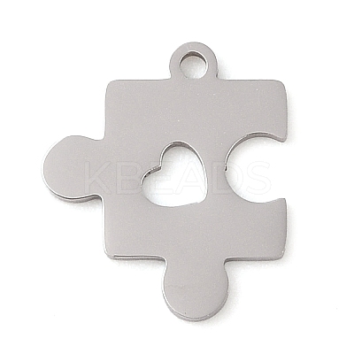 Non-Tarnish Manual Polishing 201 Stainless Steel Pendants LS-STAS-M058-04P-1