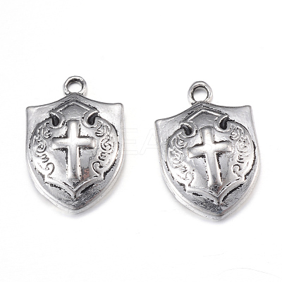Tibetan Style Alloy Pendants LS-X-TIBEP-Q062-14AS-RS-1
