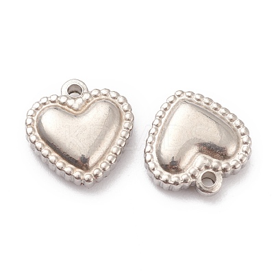 Non-Tarnish 304 Stainless Steel Charms STAS-G244-02P-1