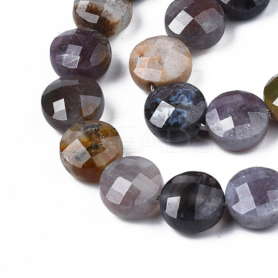 Natural Indian Agate Beads Strands G-S359-369-1