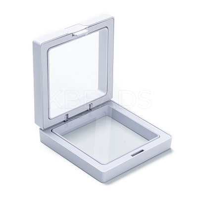 Square Transparent PE Thin Film Suspension Jewelry Display Stands CON-D009-02A-01-1