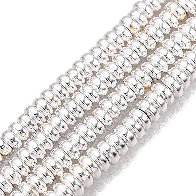 Electroplate Non-magnetic Synthetic Hematite Beads Strands X-G-Q465-29S-1