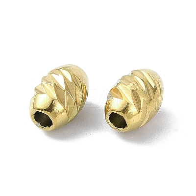 Ion Plating(IP) 316 Surgical Stainless Steel Bead X-STAS-H191-06A-G-1