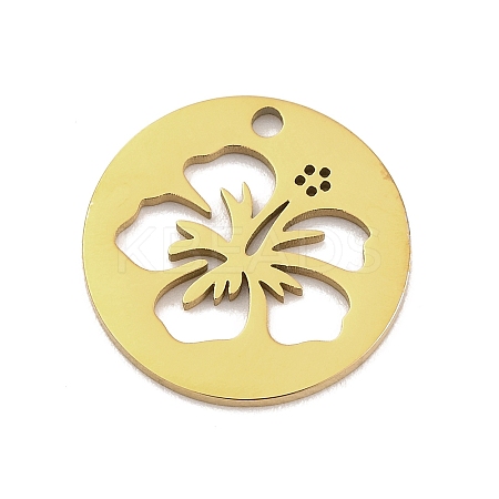 201 Stainless Steel Charms STAS-U016-02G-1