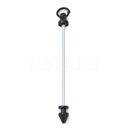 Alloy Bar Beadable Keychain for Jewelry Making DIY Crafts KEYC-A015-01EB-1