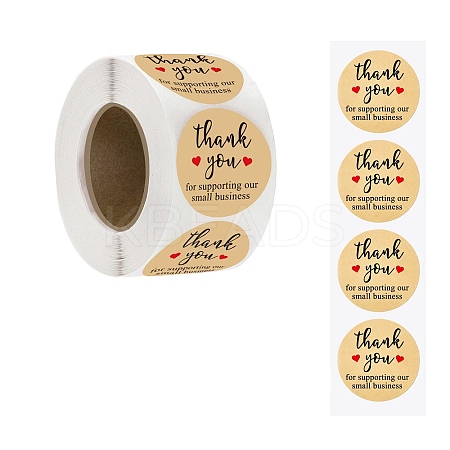 Thank You Stickers Roll STIC-PW0006-024C-1