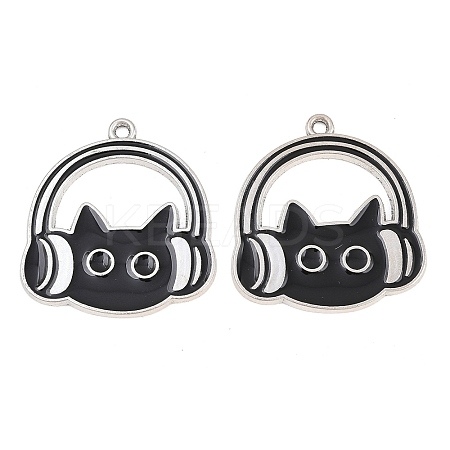 Alloy Enamel Pendants ENAM-L056-02P-01-1