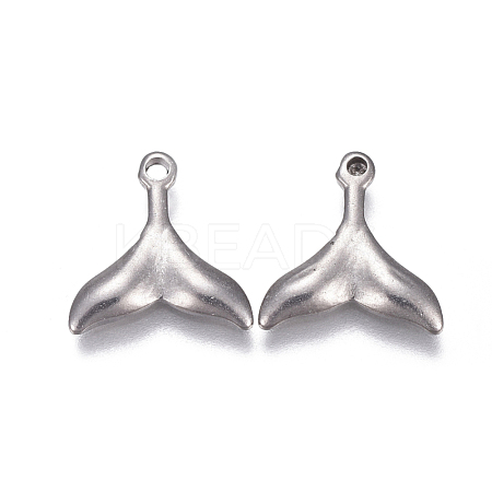 Tarnish Resistant 304 Stainless Steel Pendants STAS-F207-06P-A-1
