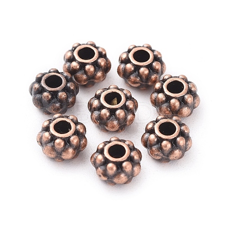 Tibetan Style Spacer Beads LS-RLF0914Y-NF-1