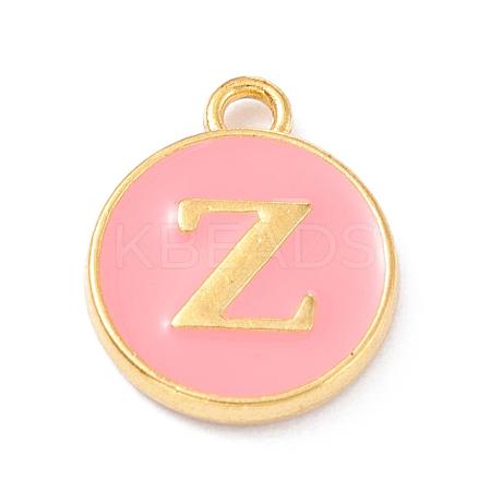 Golden Plated Alloy Enamel Charms ENAM-Q437-14Z-1