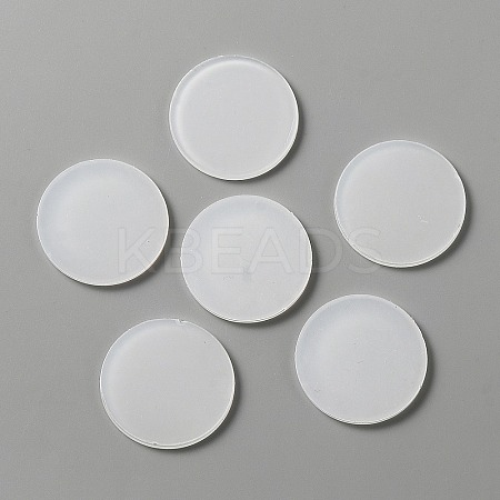 Acrylic Flat Round Action Figure Display Bases KY-WH0004-05A-A-1