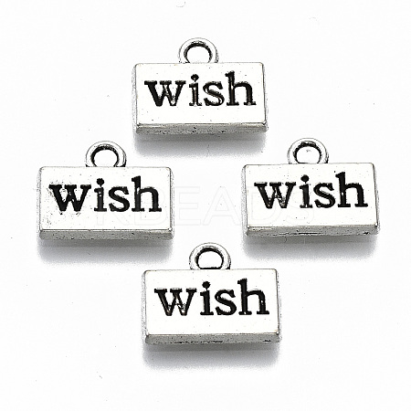 Tibetan Style Alloy Charms LS-TIBEP-N009-049-RS-1