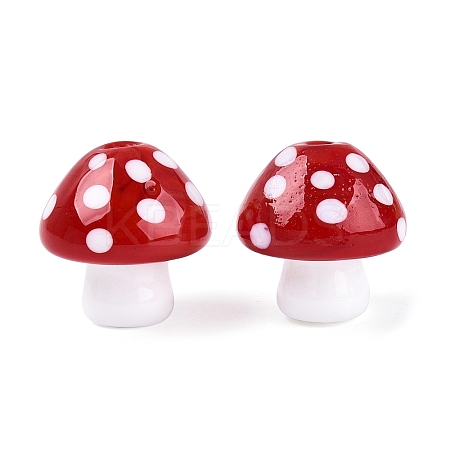 Handmade Lampwork Beads LAMP-Q033-01B-1