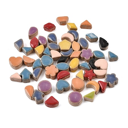 Mixed Shape Glazed Ceramic Mosaic Tiles PR-CBA4734-03-1