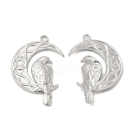 Non-Tarnish 304 Stainless Steel Pendants STAS-Z041-27P-1