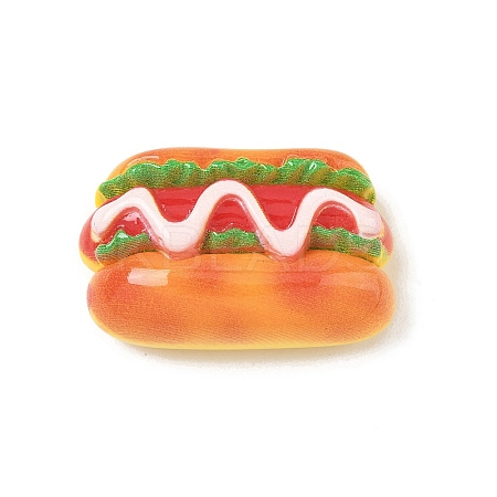 Cute Opaque Resin Cabochons RESI-L046-D01-1