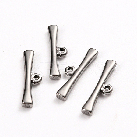 Tarnish Resistant 304 Stainless Steel Toggle Clasps Parts LS-STAS-D142-06C-P-1
