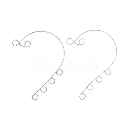 Tarnish Resistant 316 Stainless Steel Ear Cuff Findings LS-X-STAS-H148-04P-1