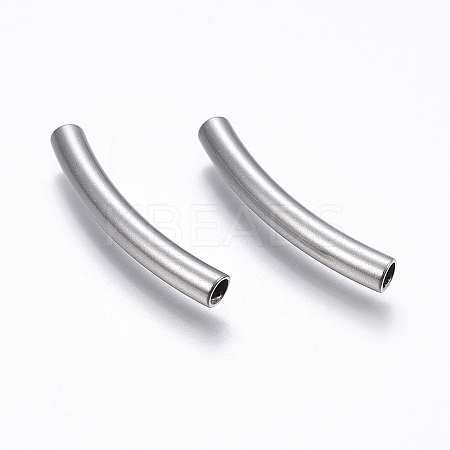 Tarnish Resistant 304 Stainless Steel Tube Beads LS-STAS-E437-01P-1