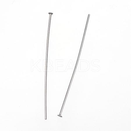 Tarnish Resistant 304 Stainless Steel Flat Head Pins STAS-D448-013P-1