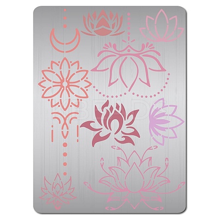 Stainless Steel Metal Cutting Dies Stencils DIY-WH0289-104-1