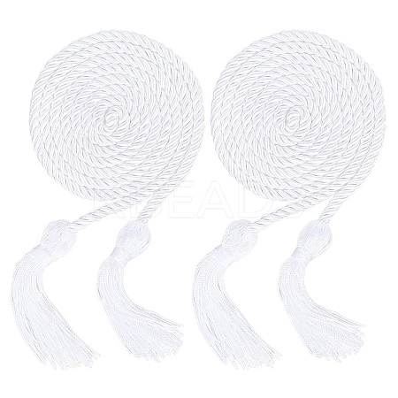 Polyester Double-end Tassels Graduation Honor Rope FIND-WH20005-32D-1