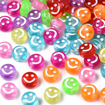 Transparent Acrylic Beads X-TACR-S135-001A-01-1