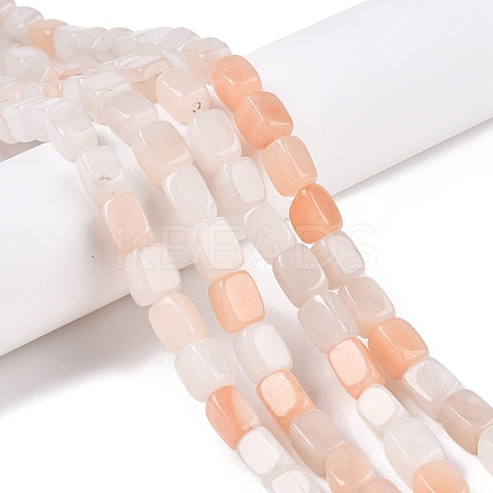 Natural Pink Aventurine Beads Strands G-T138-92-1