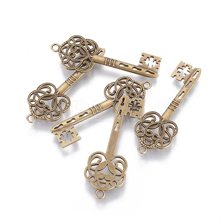 Tibetan Style Pendants TIBEB-LF9750YKG-AB-LF-1