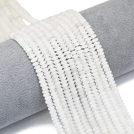 Natural White Jade Beads Strands G-P575-A13-4x2mm-1
