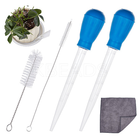 ABS Plastic Flower Pot Tray Water Extractor AJEW-OC0014-03-1