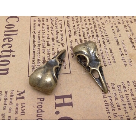 Tibetan Style Alloy Beads PALLOY-WH0002-01AB-1