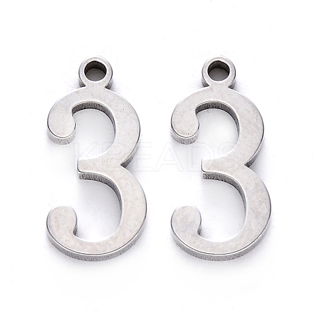 Tarnish Resistant 201 Stainless Steel Charms STAS-R108-03-1