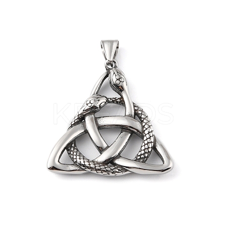 304 Stainless Steel Pendants LS-STAS-K255-10AS-1