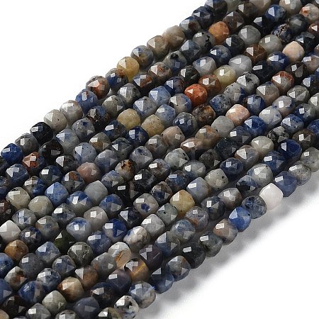 Natural Sodalite Beads Strands LS-G-J400-A10-03-1