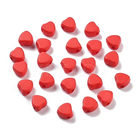 Opaque Acrylic Beads MACR-C034-01H-1