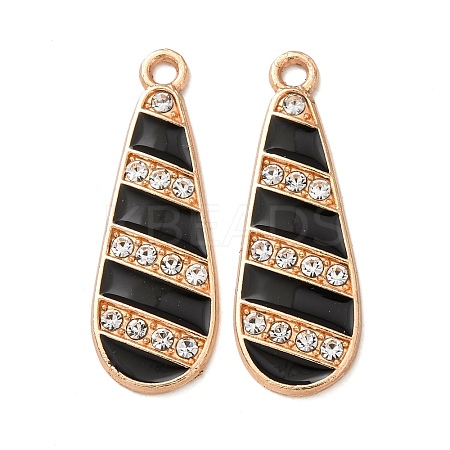 Alloy Enamel Pendants FIND-K030-17E-G-1