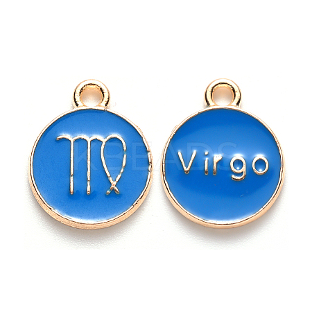 Alloy Enamel Pendants LS-ENAM-S124-01A-02B-1