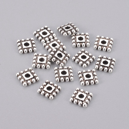 Tibetan Style Spacer Beads X-TIBEB-00697-AS-RS-1