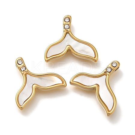 PVD Vacuum Plating 304 Stainless Steel Pendants STAS-S148-08G-1