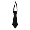 Easter Theme Rabbit Egg Glitter Felt Necktie LS-AJEW-C030-01E-2