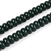 Opaque Spray Painted Glass Beads GLAA-ZX008-8mm-18X-1