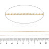 Rack Plating Brass Cable Chains CHC-A010-03G-3